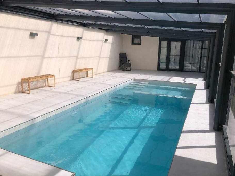 Alojamiento El Pez Casa Con Piscina Climatizada Villafranca de los Caballeros Luaran gambar