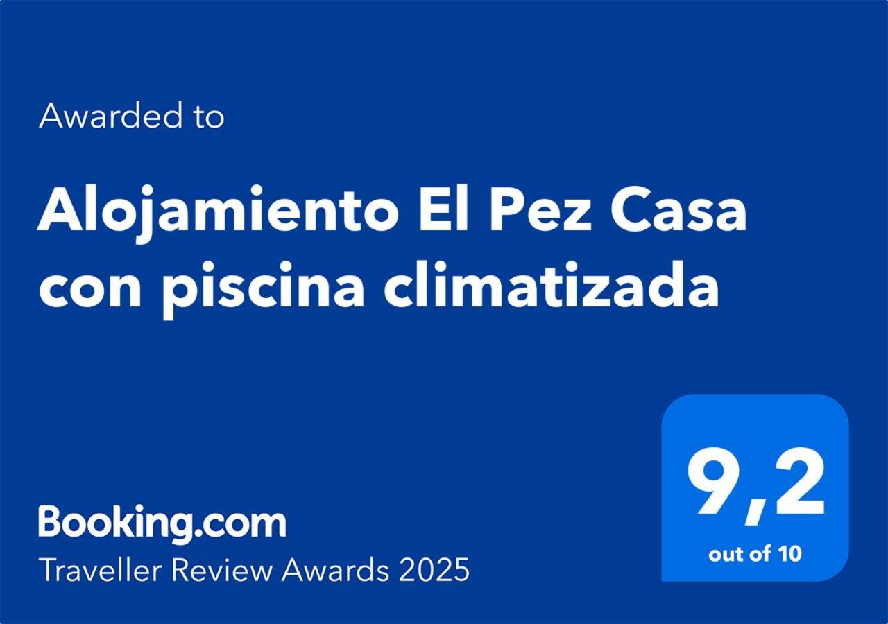 Alojamiento El Pez Casa Con Piscina Climatizada Villafranca de los Caballeros Luaran gambar